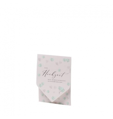 Briefkarten 11901017193 B6 Text: Zur Hochzeit | Heißfolie gold